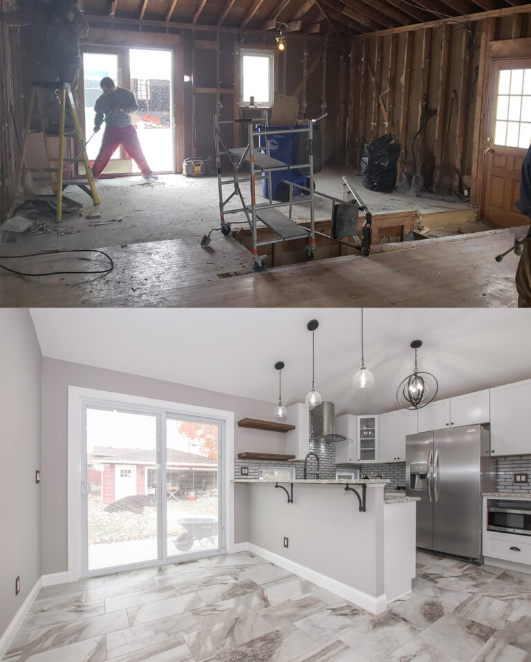 Home Renovation Project Before & After | Kitchen Renovation | The Azzam Group at RE/MAX Haven Realty