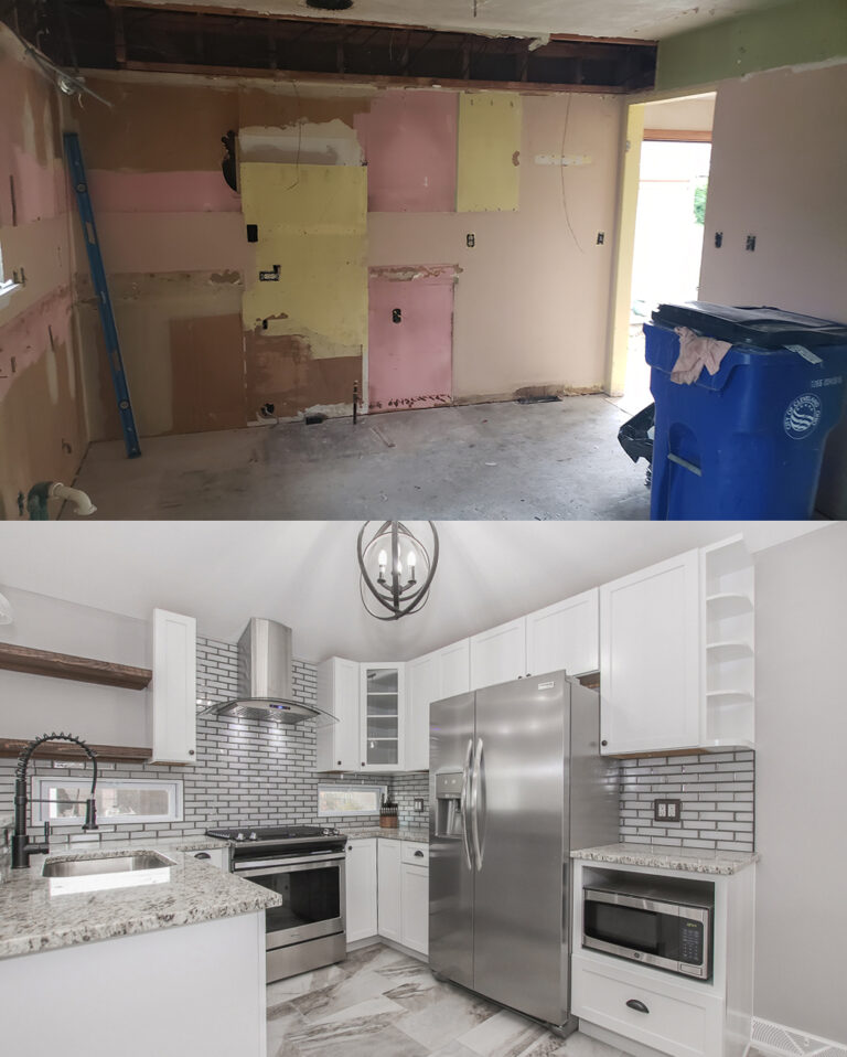 Home Renovation Project Before & After | Kitchen Renovation | The Azzam Group at RE/MAX Haven Realty