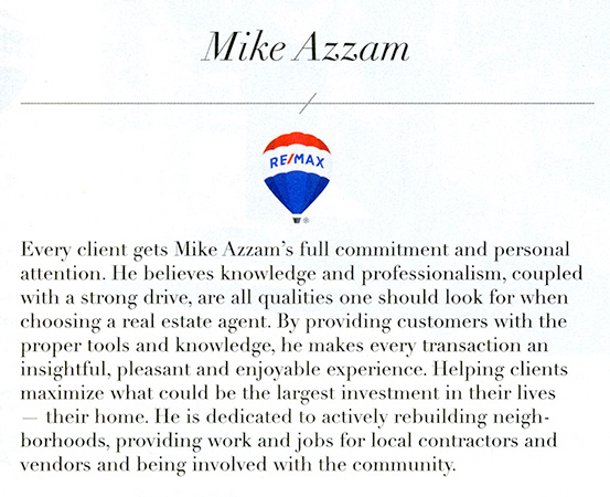 Cleveland Magazine Top Real Estate Agents | The Azzam Group at RE/MAX Haven Realty